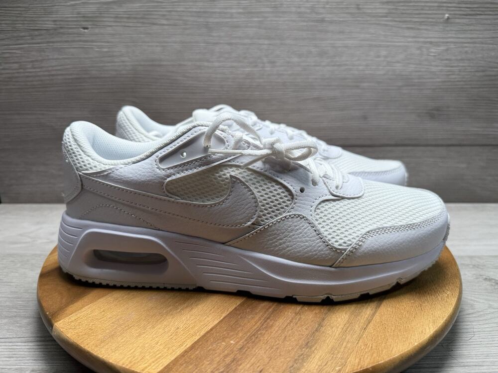 Women 10.5 Nike Air Max SC Triple White